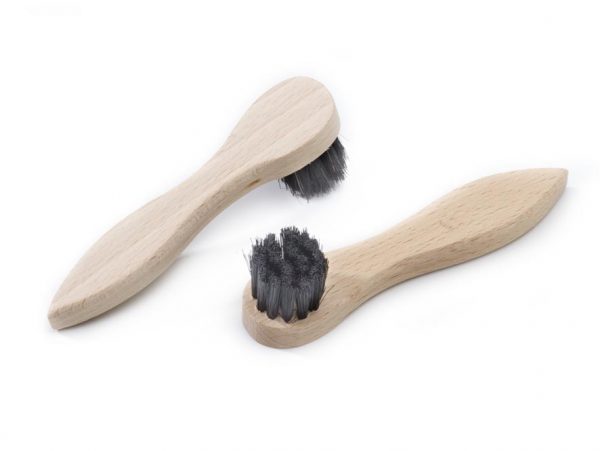 Mini Cremebürste mit rundem Kopf