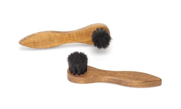 Mini Cremebürste mit rundem Kopf