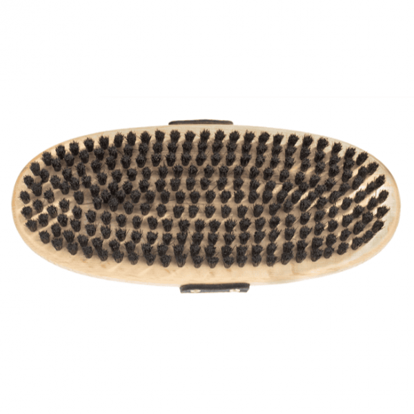 Skibürste oval mit Rosshaar Borsten