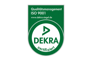 Dekra Sigel Qualit&auml;tsmanagement ISO 9001