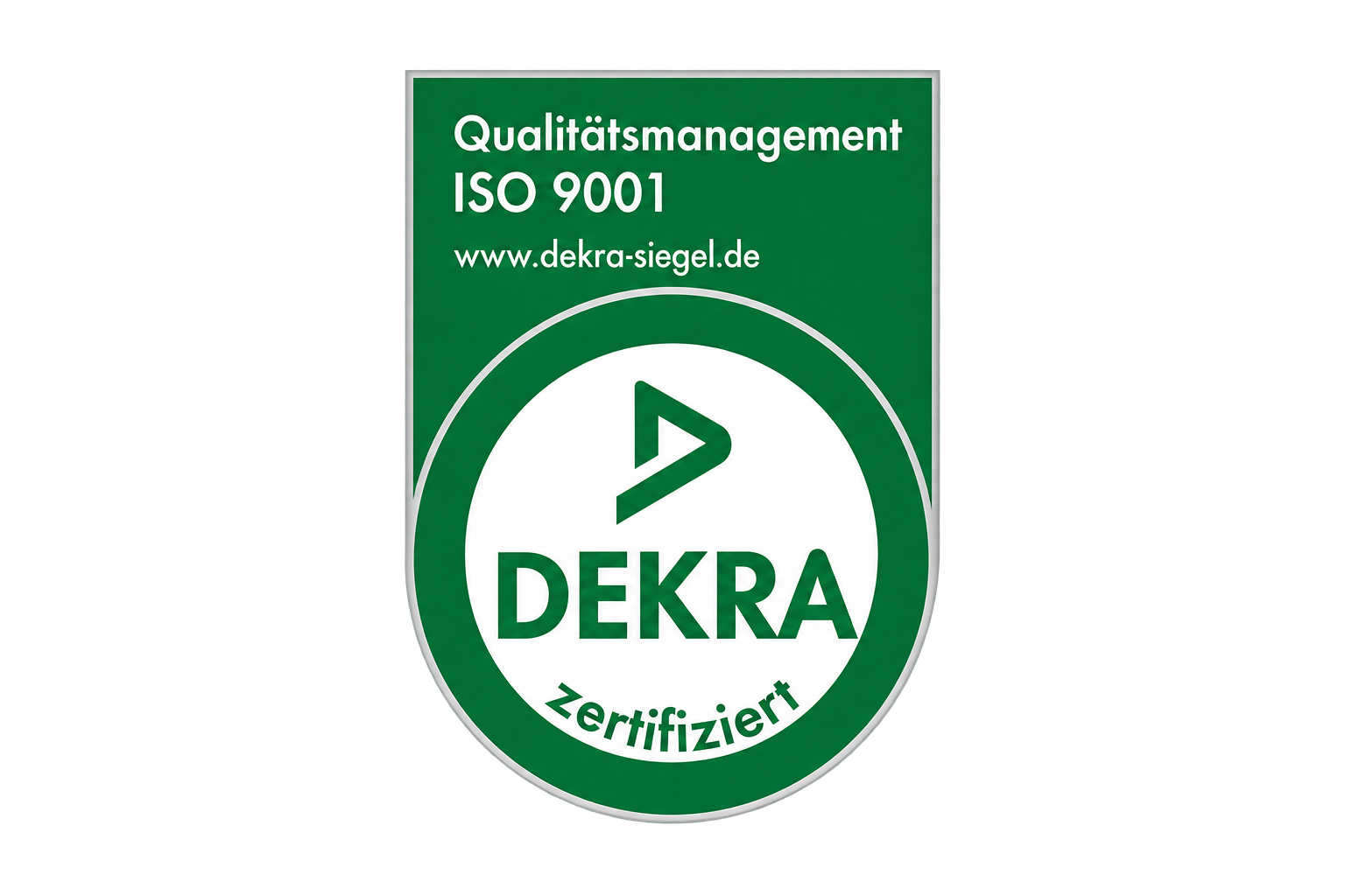 Dekra Sigel Qualit&auml;tsmanagement ISO 9001